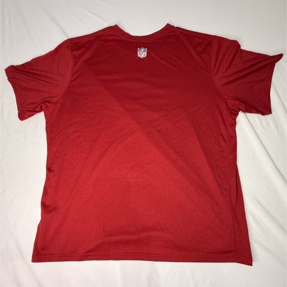 NIKE Men’s Atlanta Falcons NFL Tee Shirt XXL Red Black - Picture 7 of 9